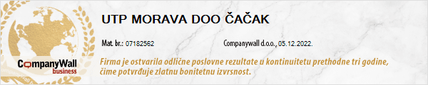 Zlatna bonitetna izvrsnost 2022
